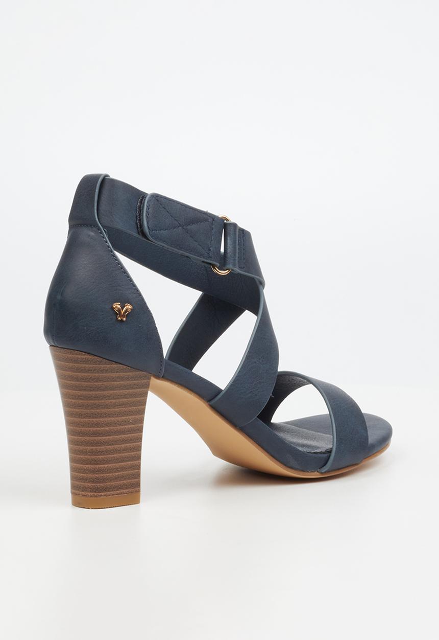 Butterfly Feet - Sheila 2 block heel - navy