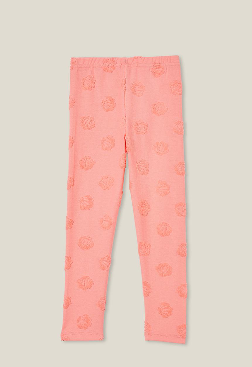 Cotton On - Huggie tights - clay pigeon/shells