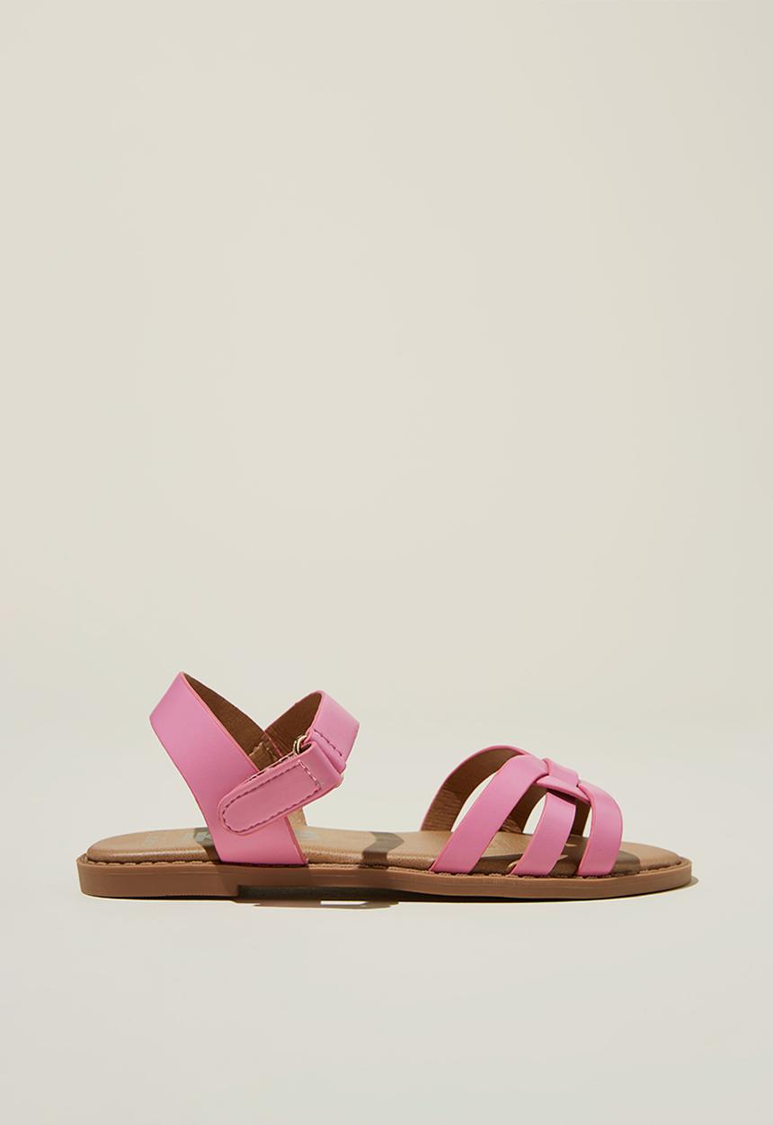Cotton On - Georgie cross over sandal - pink gerbera