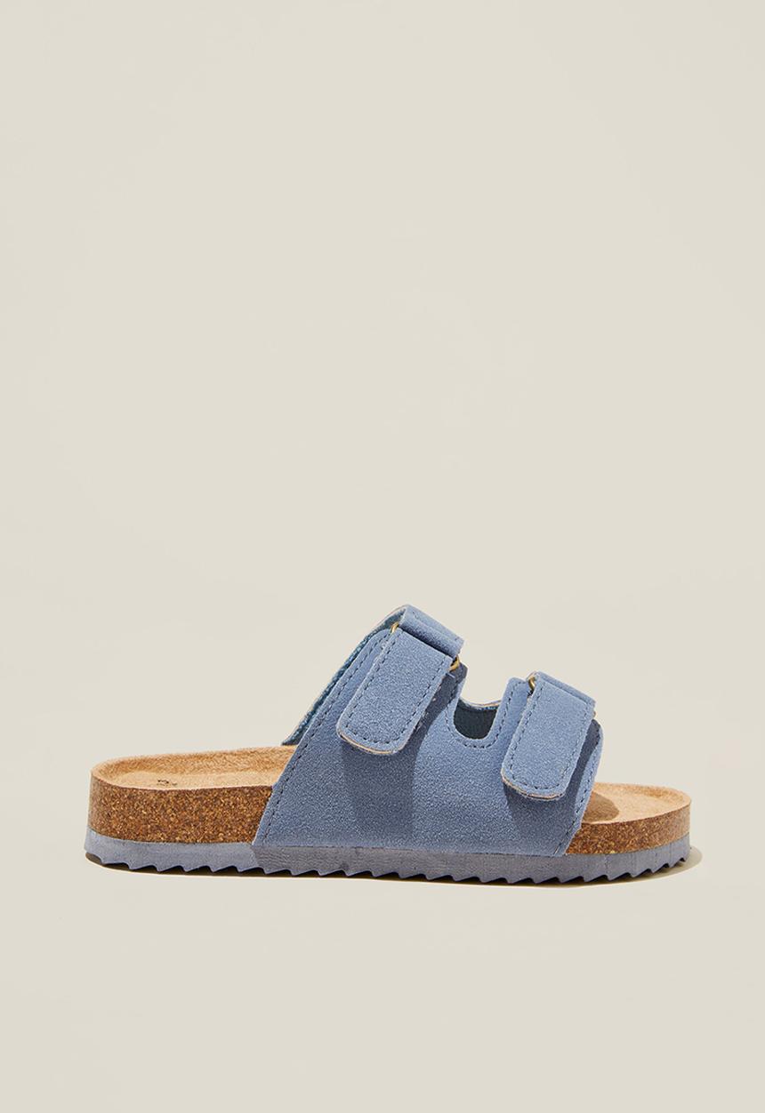 Cotton On - Frankie double strap slide - steel