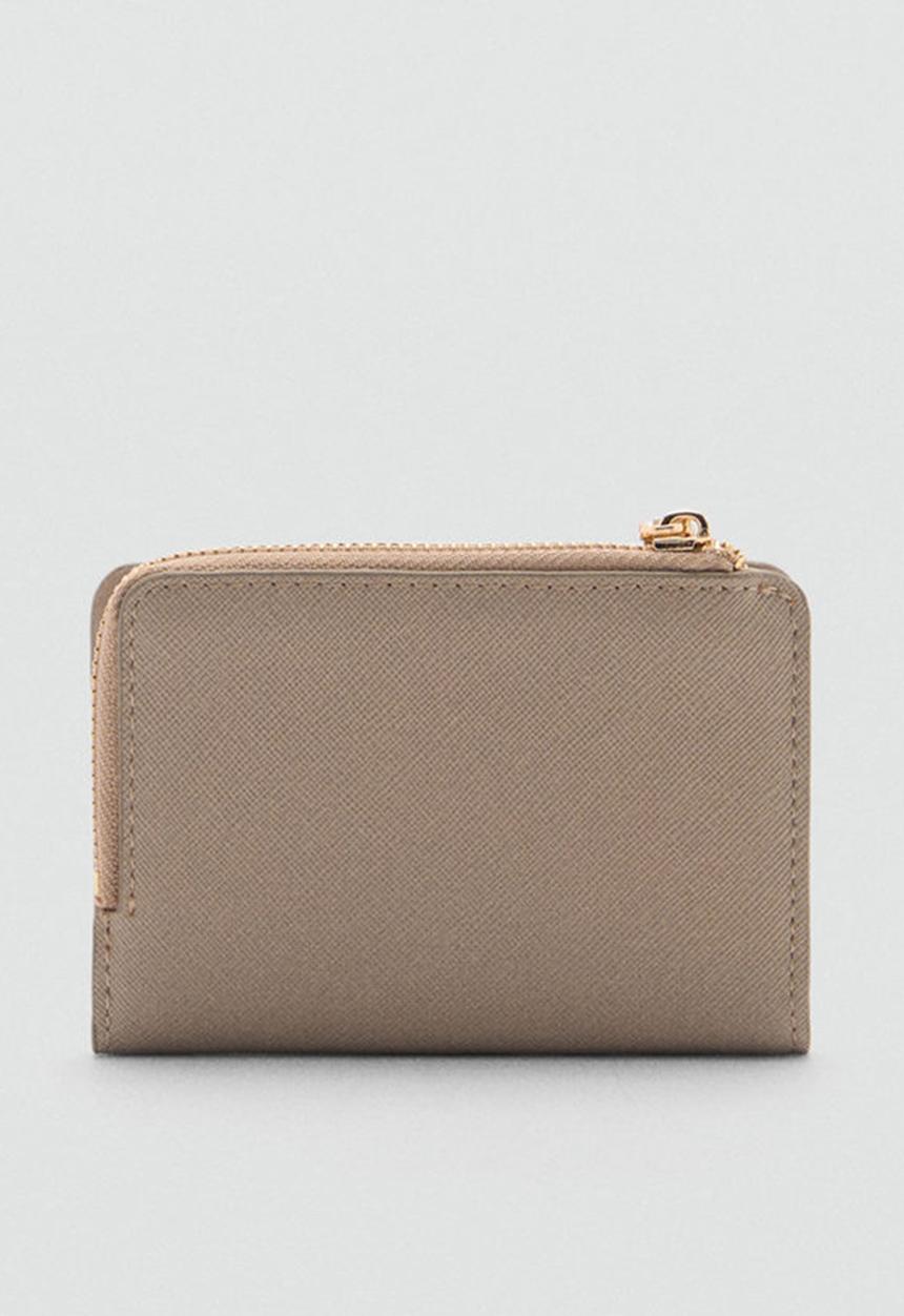 MANGO - Wallet martes - ligh pastel brown