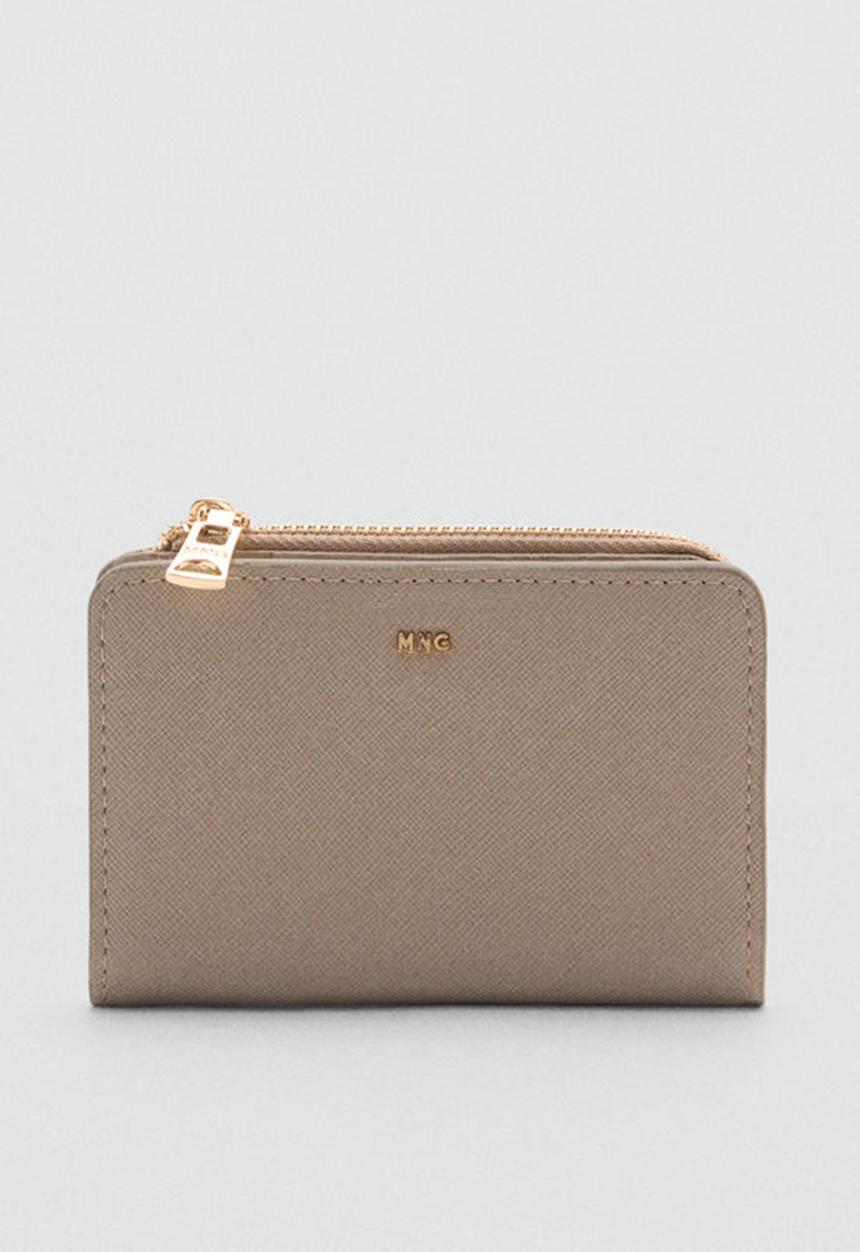 MANGO - Wallet martes - ligh pastel brown