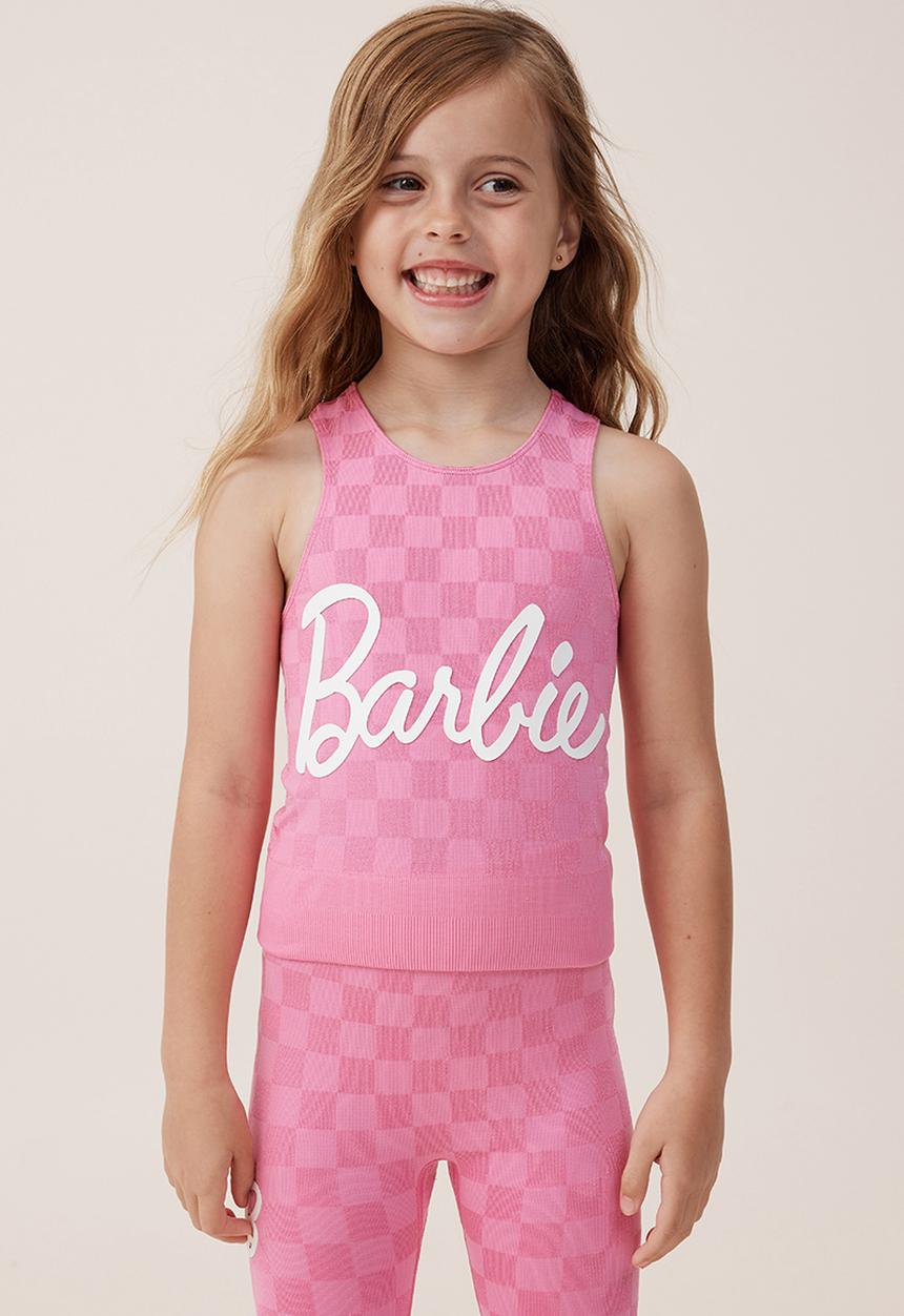 Cotton On - Barbie seamless tank - pink