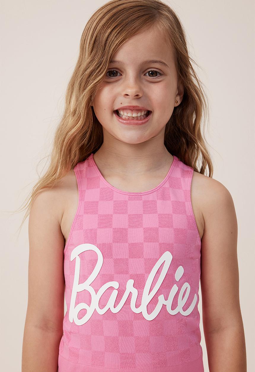 Cotton On - Barbie seamless tank - pink