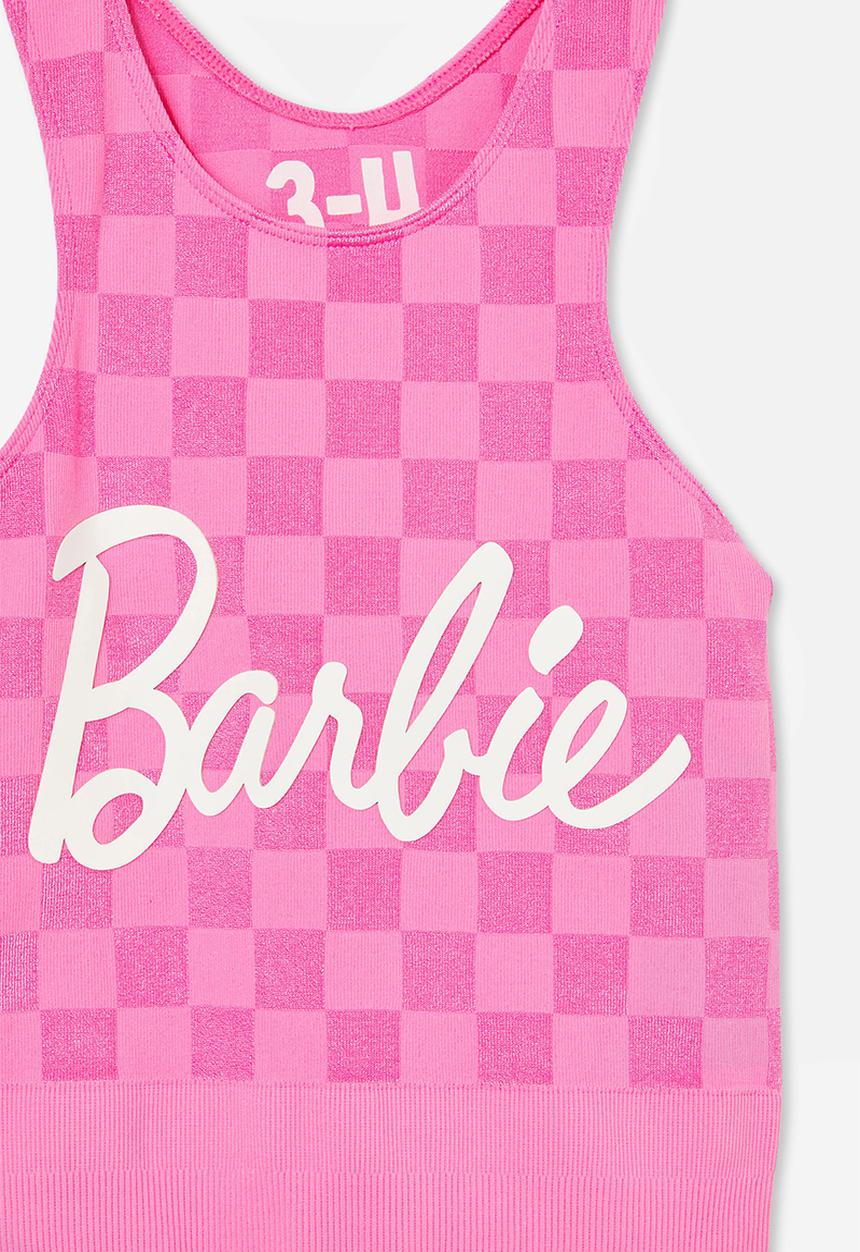 Cotton On - Barbie seamless tank - pink