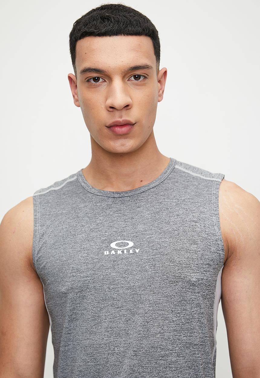 Oakley - O fit rc sleeveless  tee - uniform/lunar hthr
