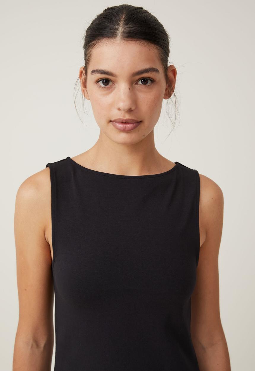 bella boat neck mini dress isabellapmayer on LTK