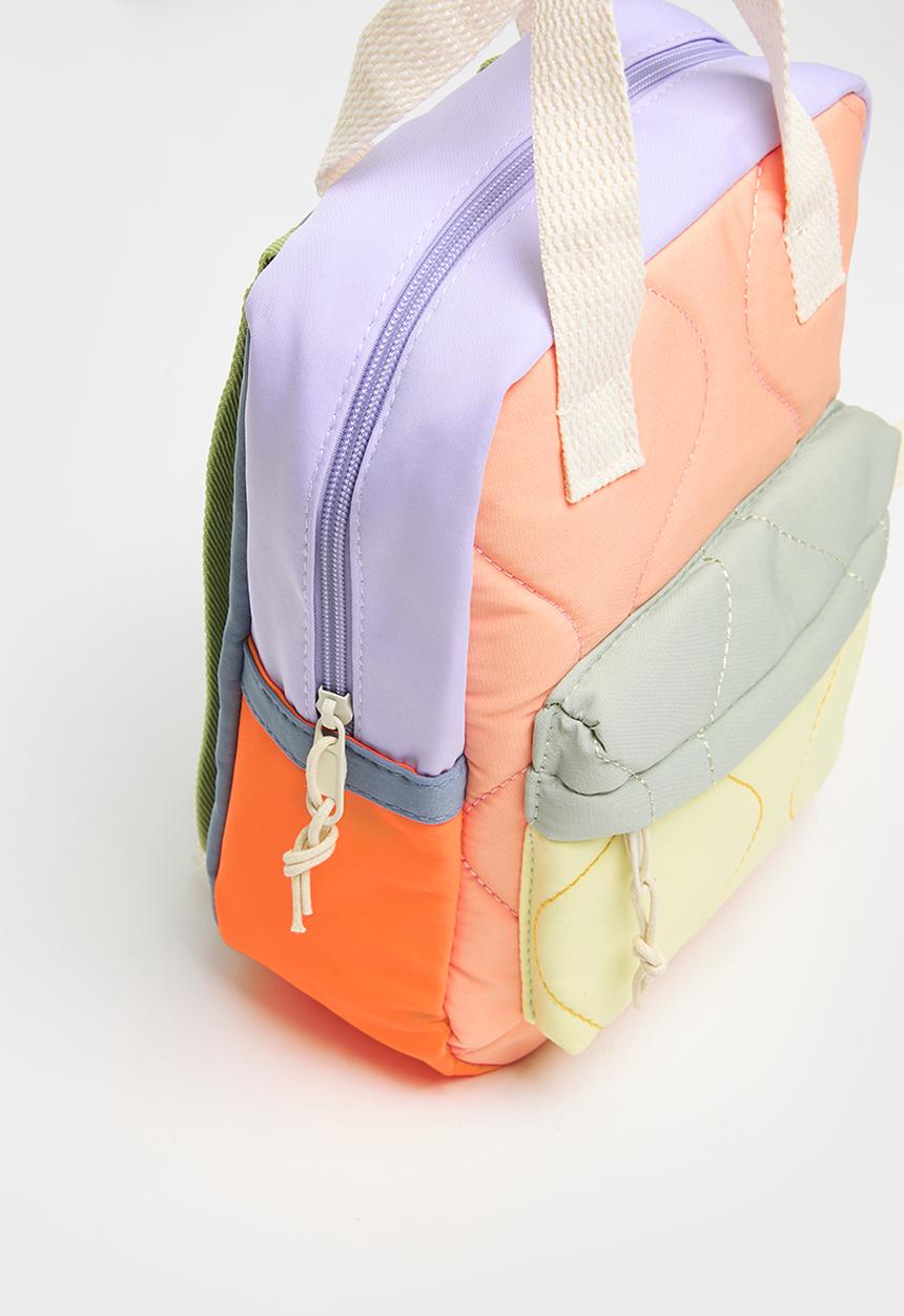 Pop Candy - Colour block back pack - multi