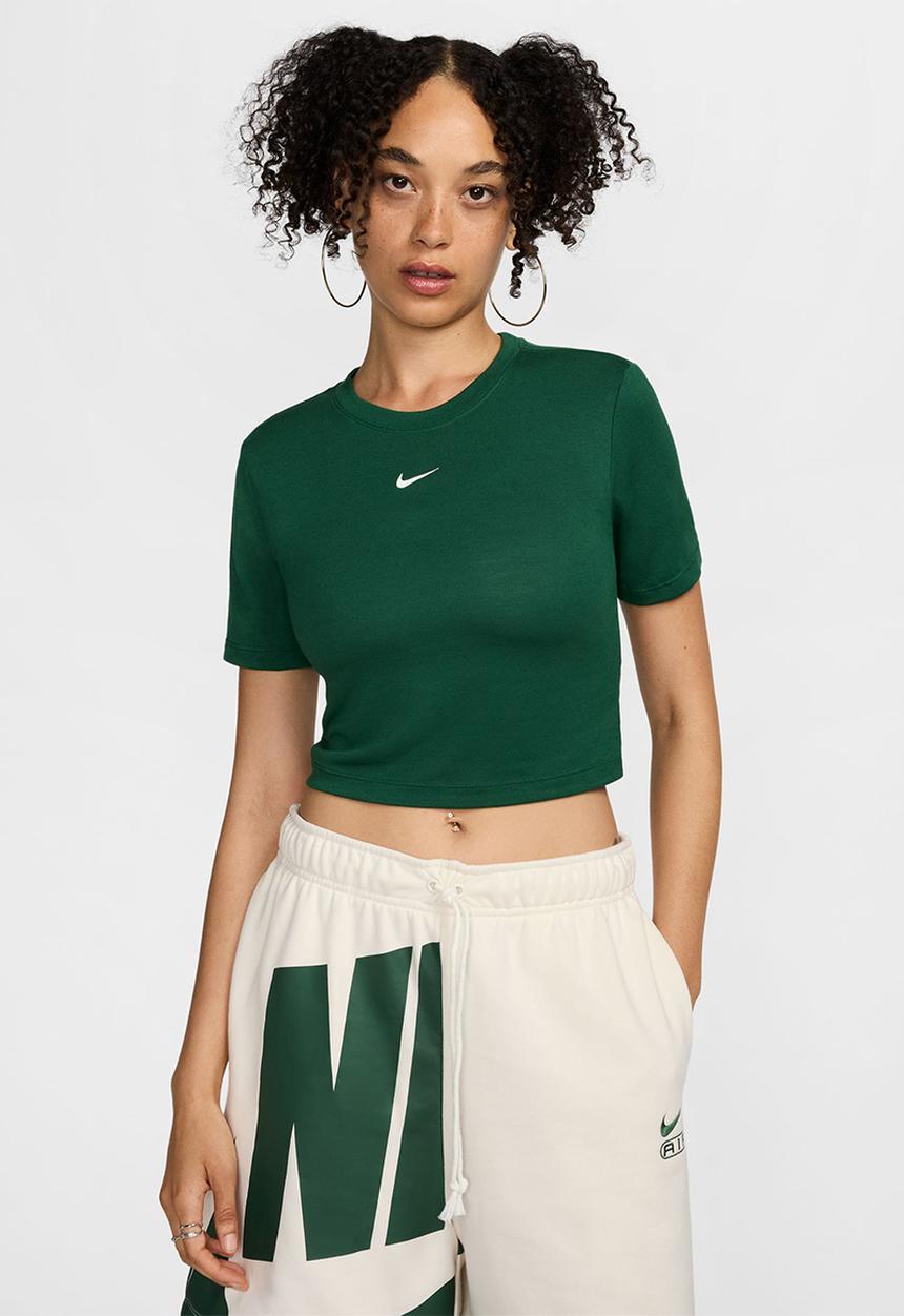 Nike - W nsw essntl slm crp - gorge green/sail