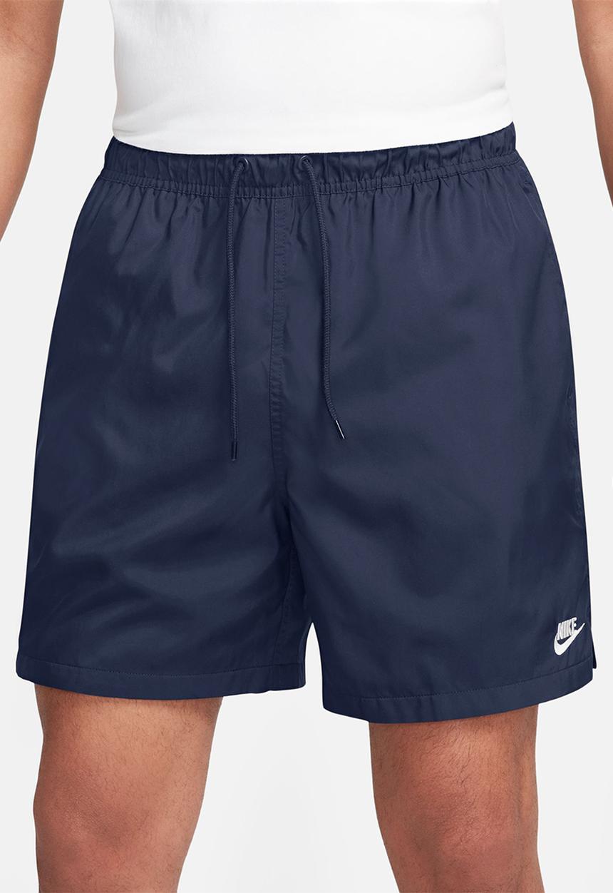 Nike - Nike Club Men's Woven Flow Shorts - midnight navy/white