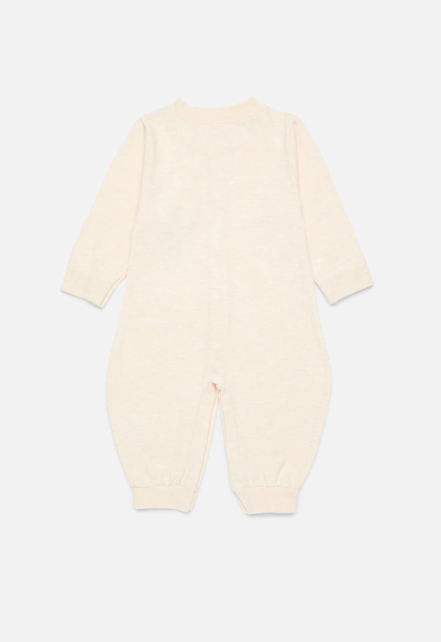Pop Candy - Button down romper - off white