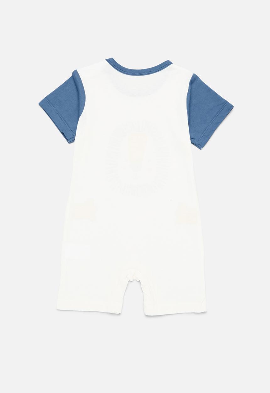Pop Candy - Colour block romper - multi