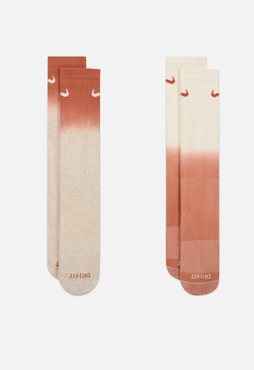 Nike - Nike everyday plus cushioned crew socks (2 pairs) - multi-color