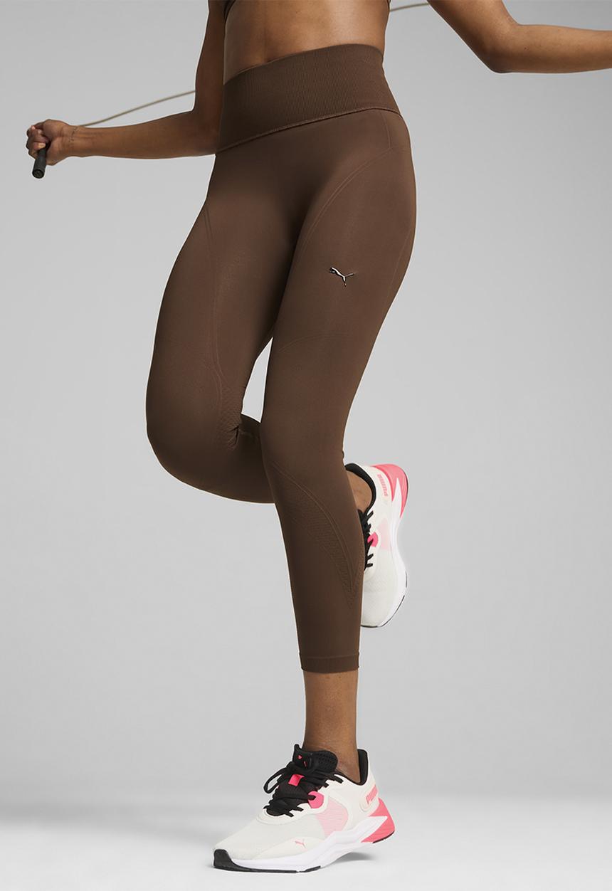 PUMA - Shapeluxe Seamless Hw Fl Tights - Espresso Brown