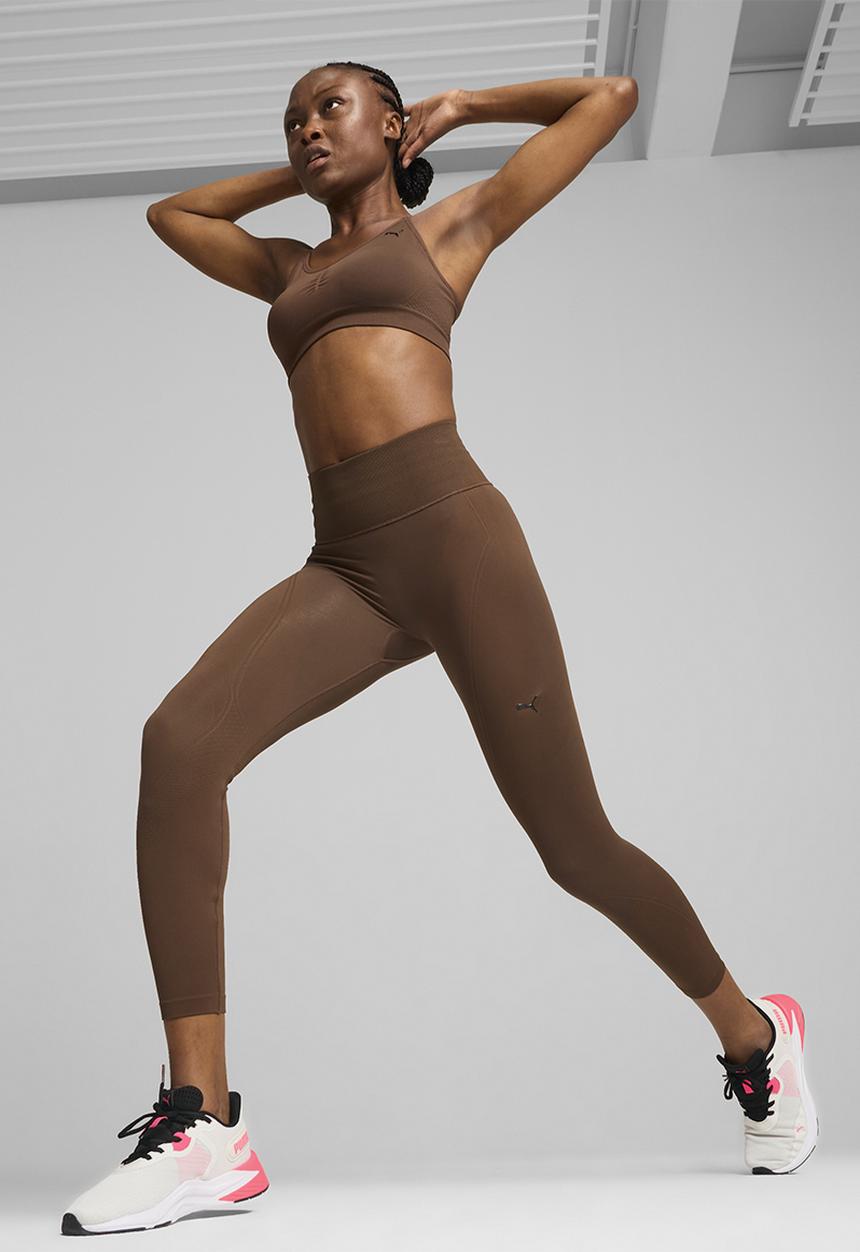 PUMA - Shapeluxe Seamless Hw Fl Tights - Espresso Brown