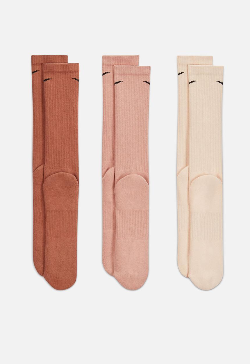 Nike - Nike everyday plus cushioned training crew socks 3 pairs - multi-color
