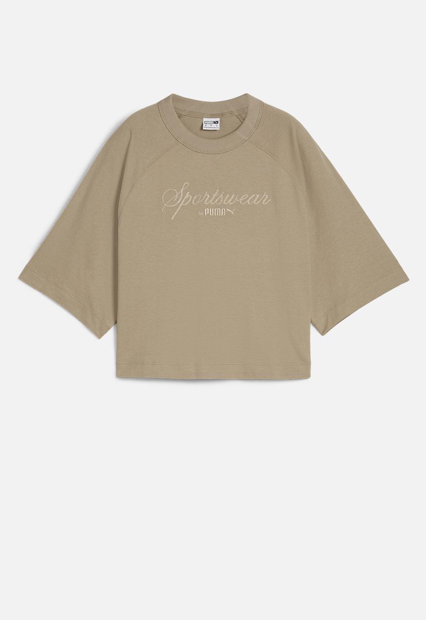 PUMA - Classics + Oversized Tee - Oak Branch