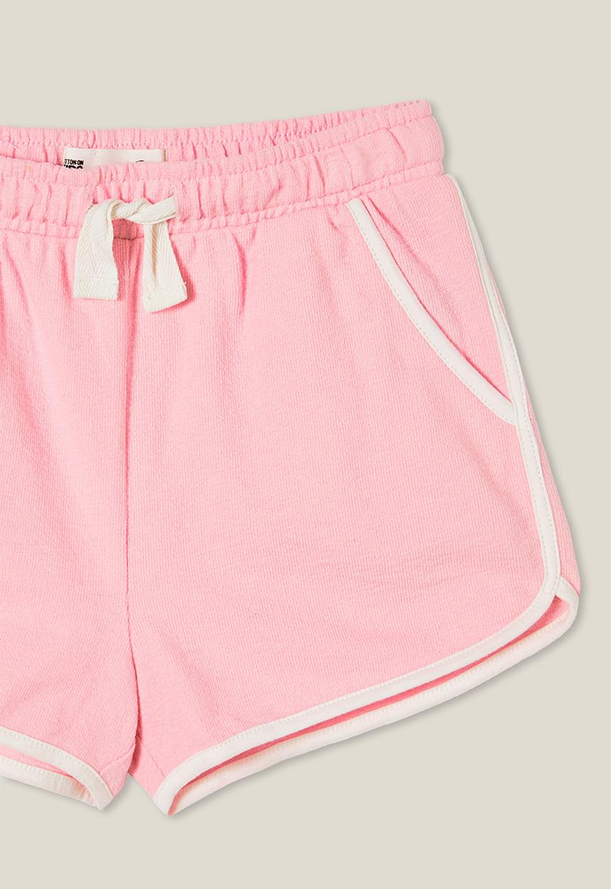Cotton On - Nina knit short - blush pink & vanilla