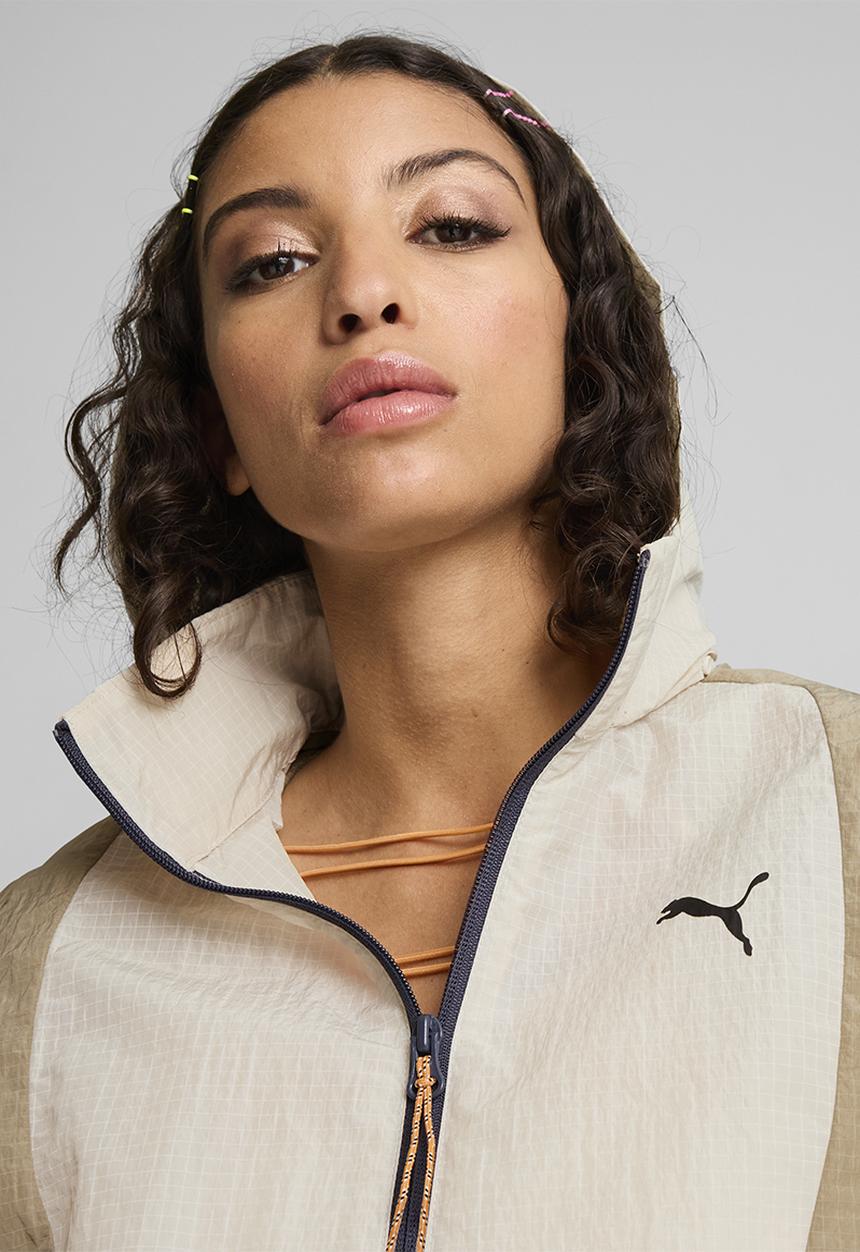 PUMA - Dare To Modular Jacket - Alpine Snow - Oak Branch