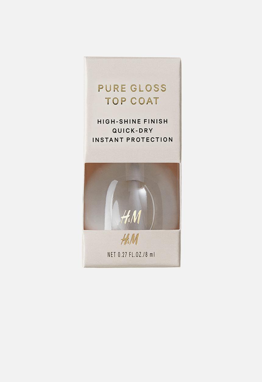 H&M - Nail top coat - transparent