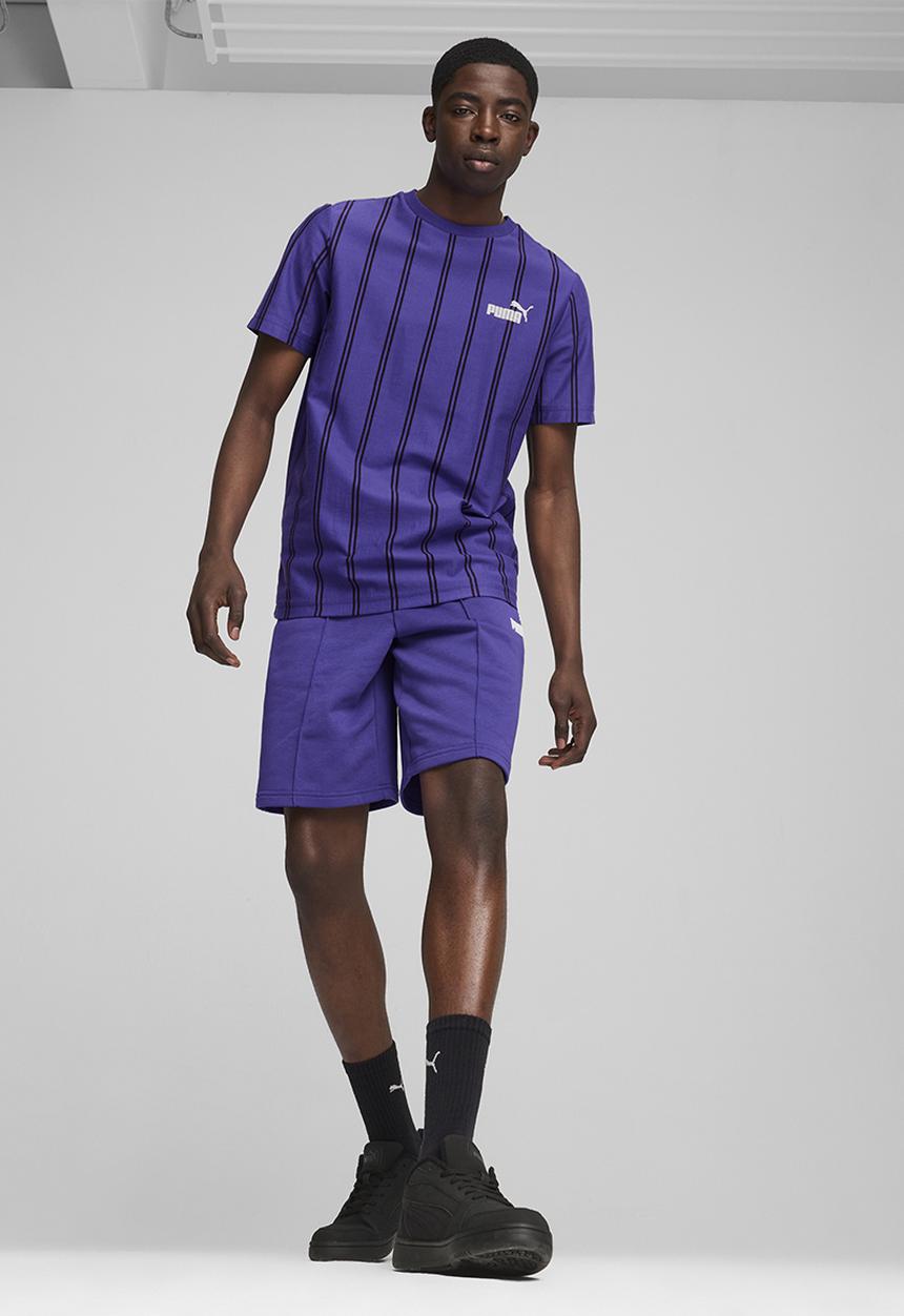 PUMA - PUMA SPORTS CLUB AOP Tee - Lapis Lazuli