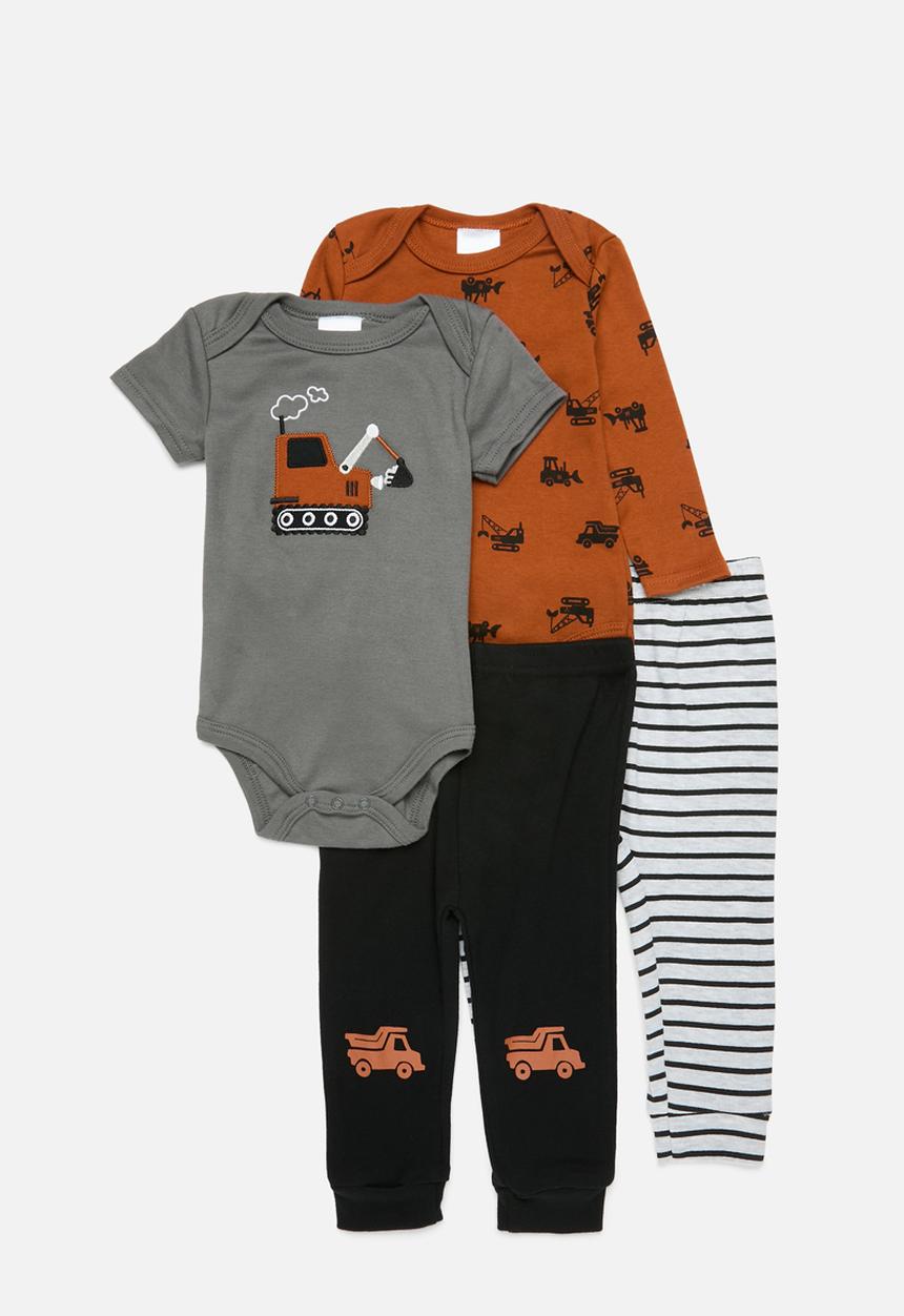 Pop Candy - 4 Piece bodyvest& legging set-multi