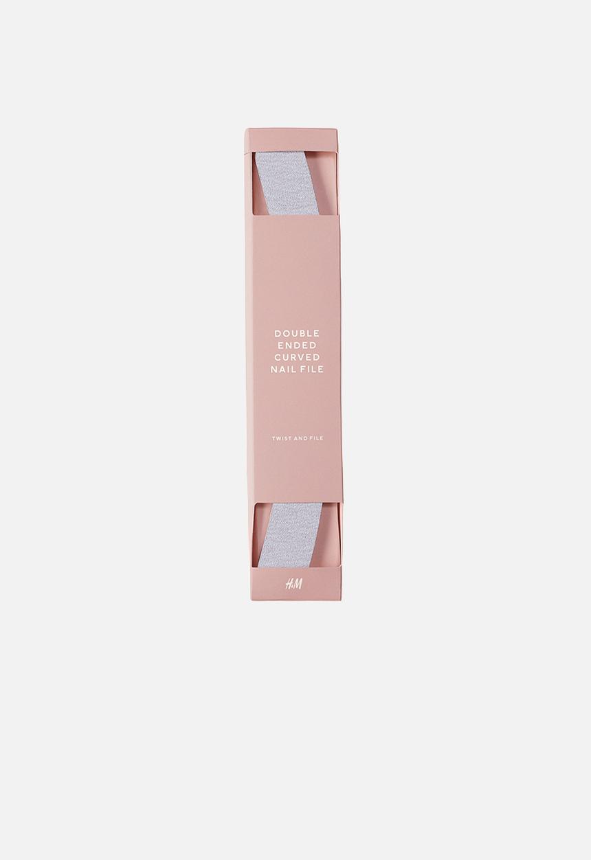 H&M - Double-sided curved nail file - silver