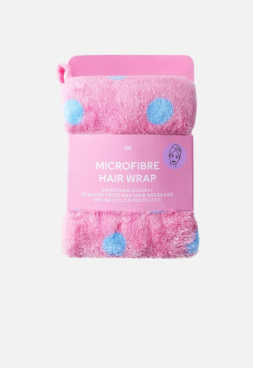 H&M - Microfibre hair towel - light pink
