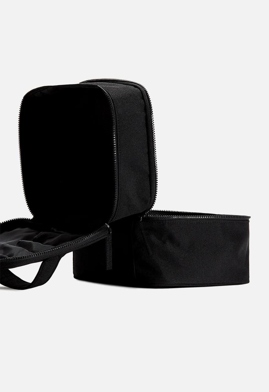 H&M - Large two-tiered wash bag - black