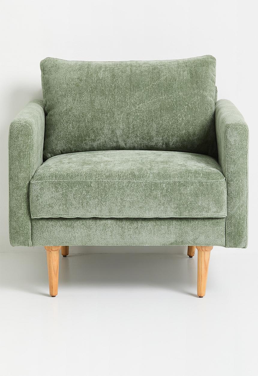 Sixth Floor - Hadley armchair - fior sage