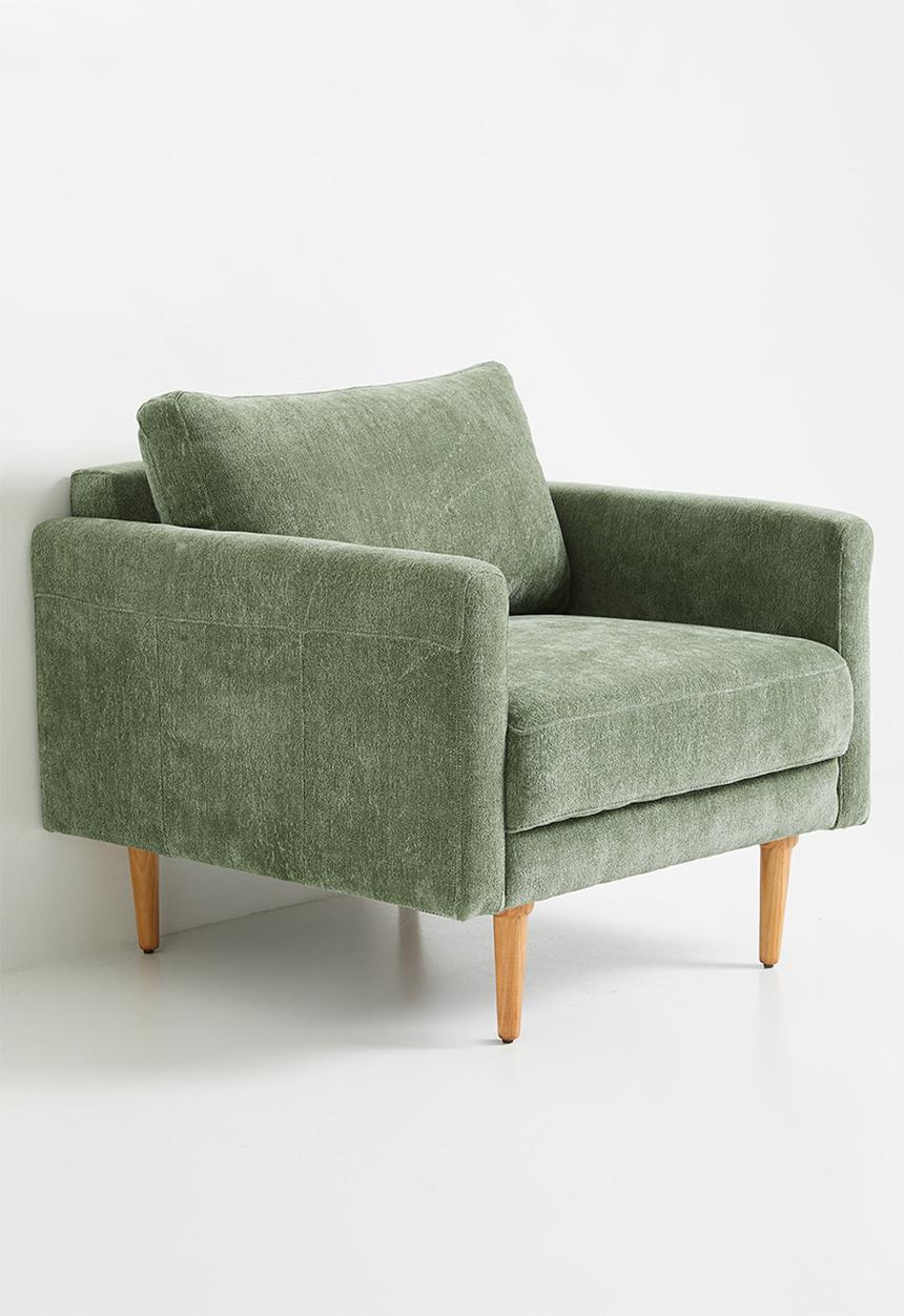 Sixth Floor - Hadley armchair - fior sage