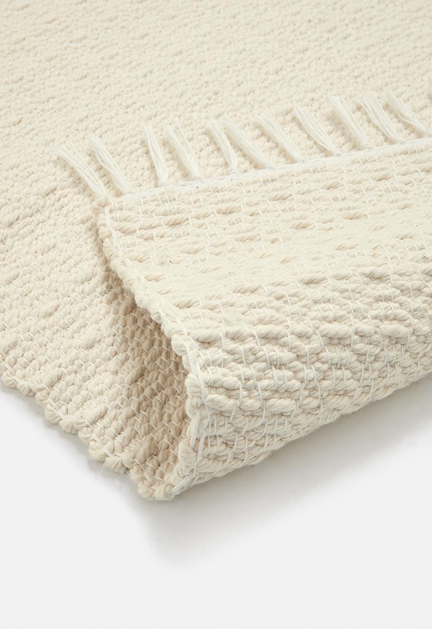 Amelia Jackson - Dhurri twill rug - natural