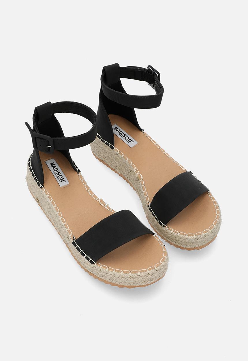 Madison® - Carina 2 espadrille sandal - black