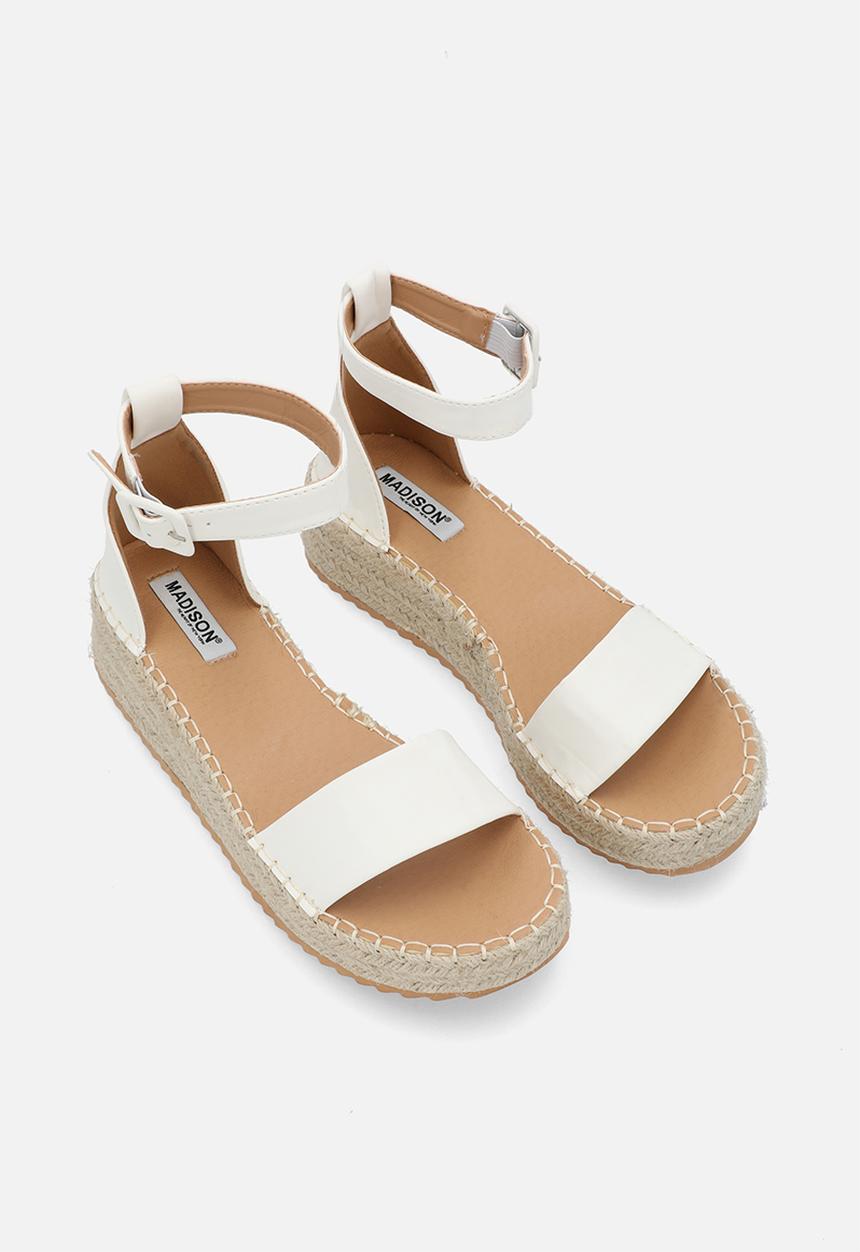 Madison® - Carina 2 espadrille sandal - white