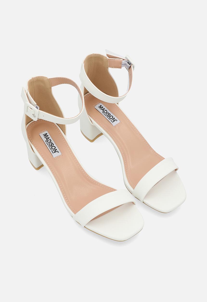 Madison® - Amira 2 block heel - white