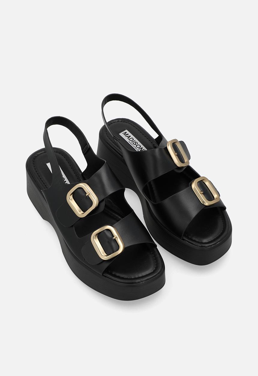 Madison® - Jacquine flatform sandal - black