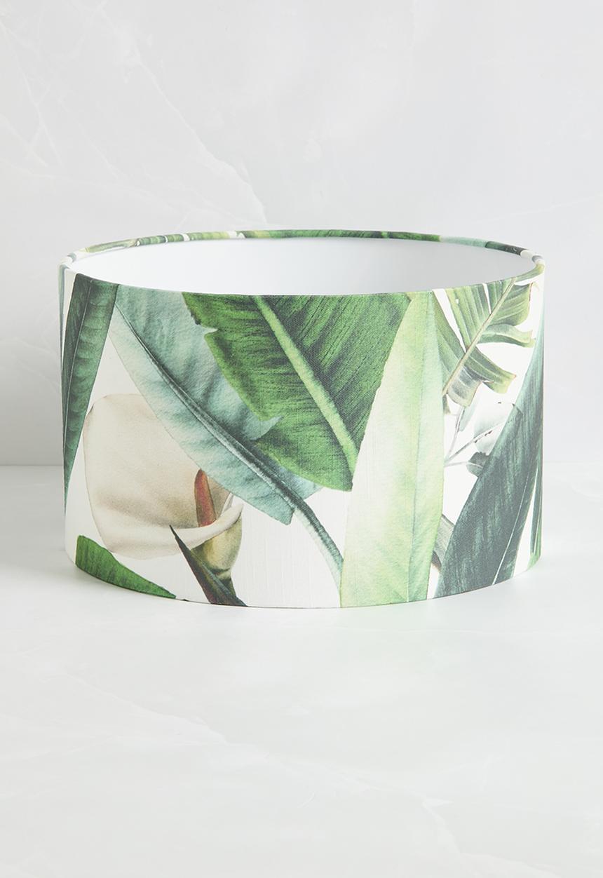 Sixth Floor - Lilli Palm lampshade - Green