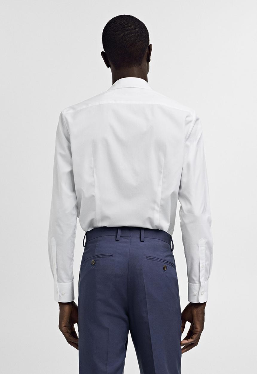 MANGO - Shirt emeritol - white