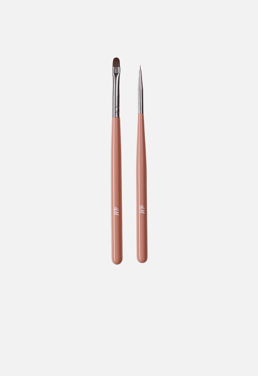 H&M - 2 Pack nail art brushes - light pink