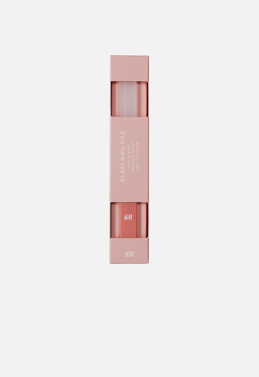 H&M - Glass nail file - light pink