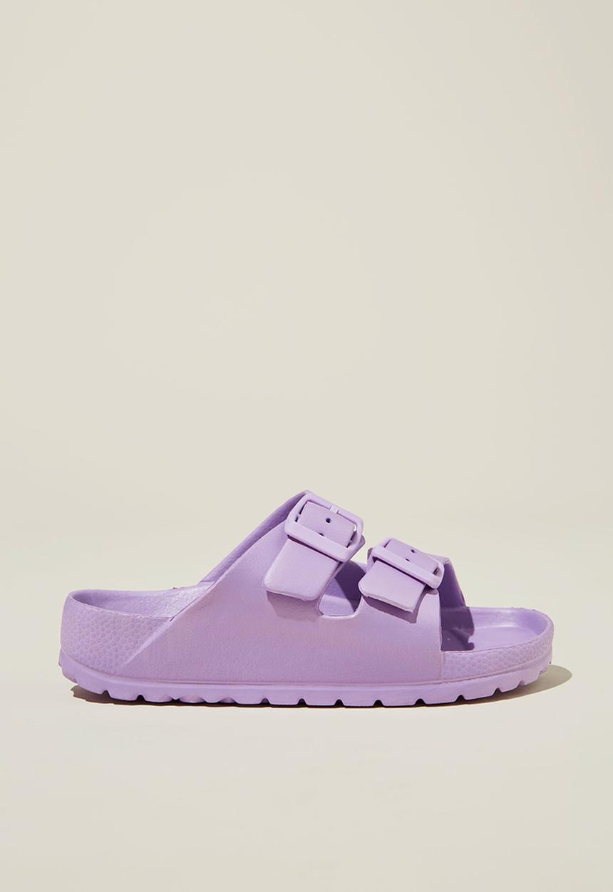 Cotton On - Twin strap slide - lilac drop