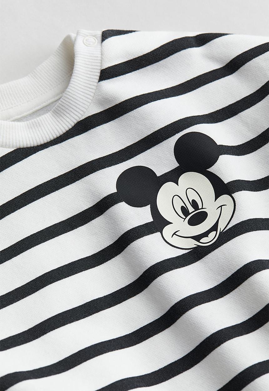 H&M - 2-Piece sweatshirt set - dark grey mickey mouse