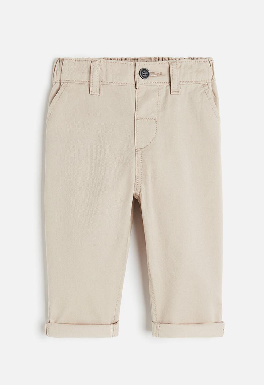 H&M - Cotton chinos - beige
