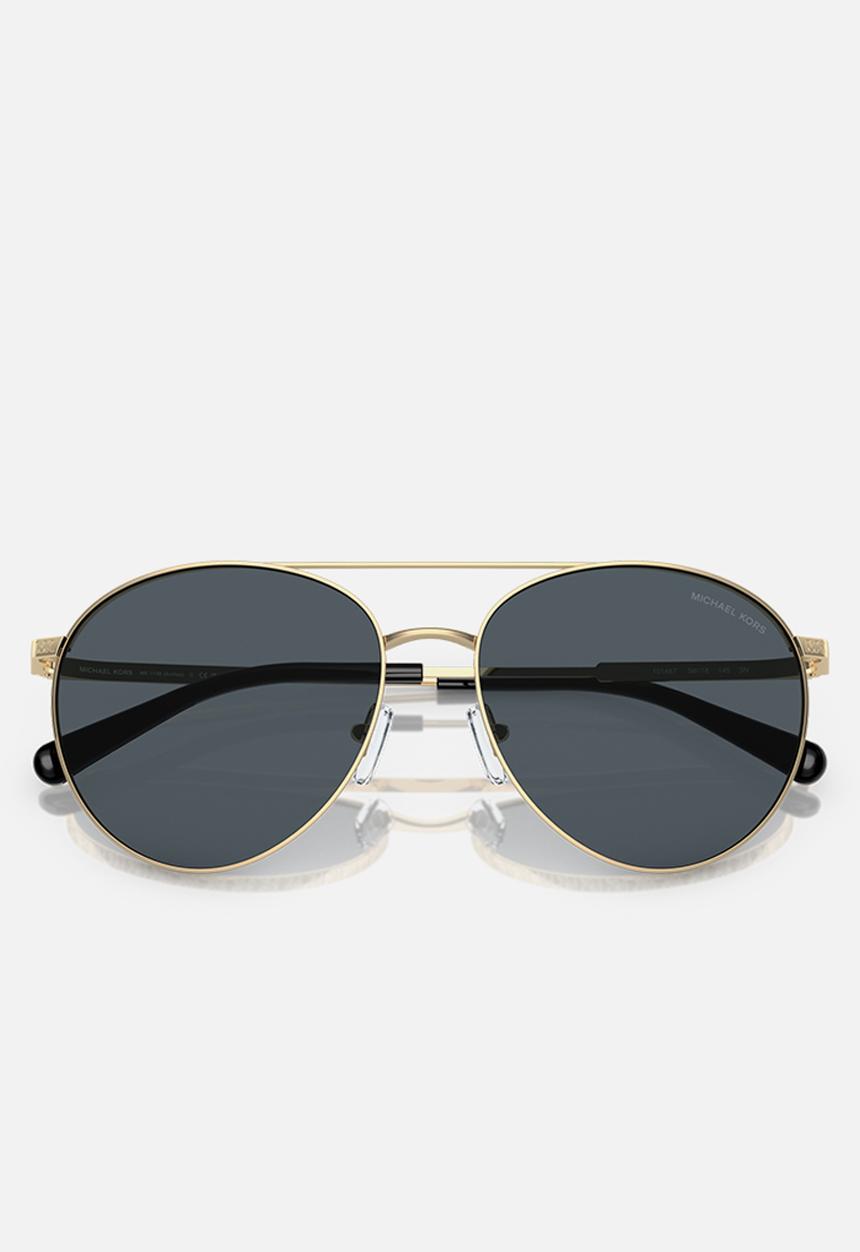Michael Kors Eyewear - Arches sunglasses j40mk1138 58 - gold & black 