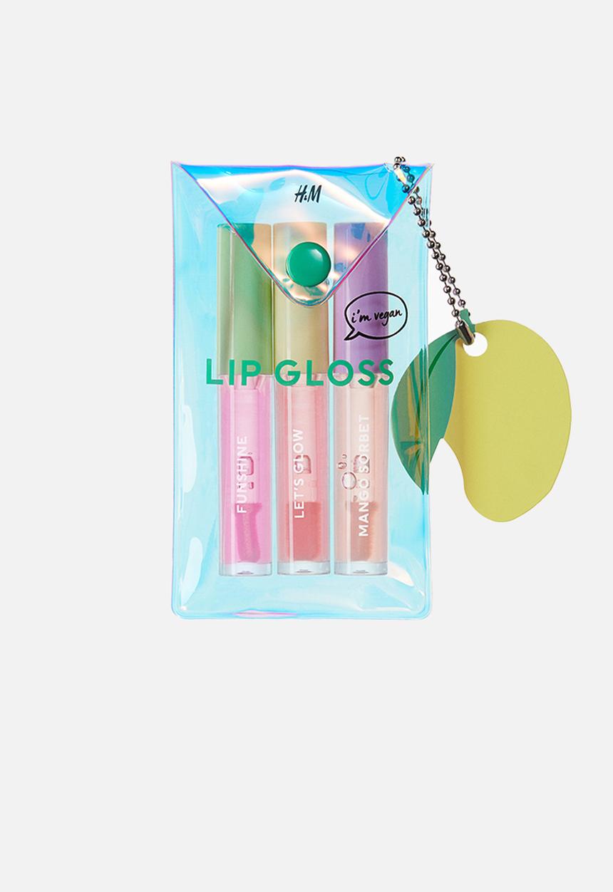 H&M - 3 Pack mini lip glosses - purple