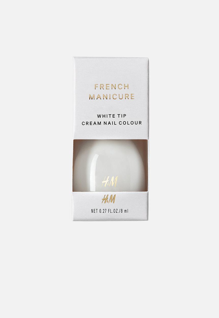 H&M - French manicure nail polish - white