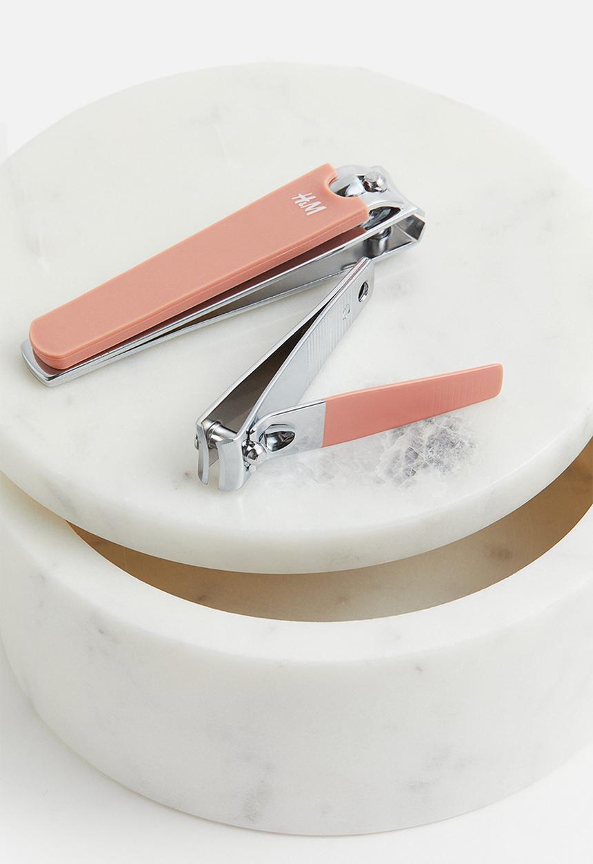 H&M - Small nail clippers - light pink