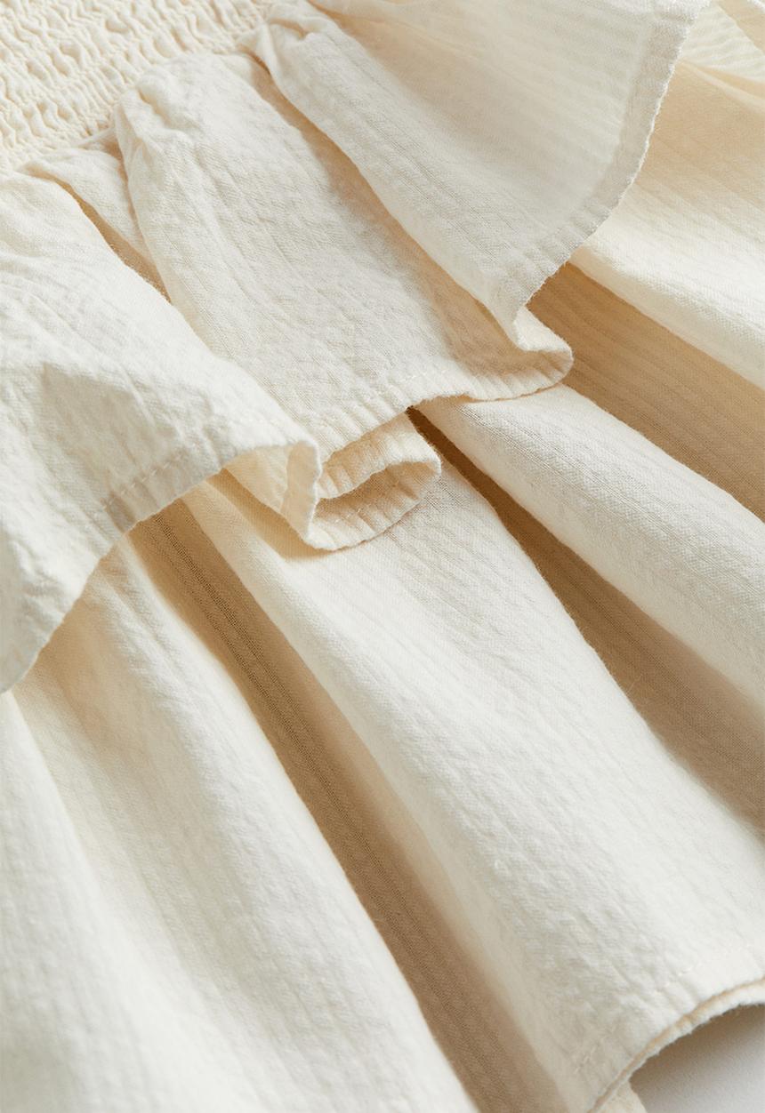 H&M - Tiered skirt - white