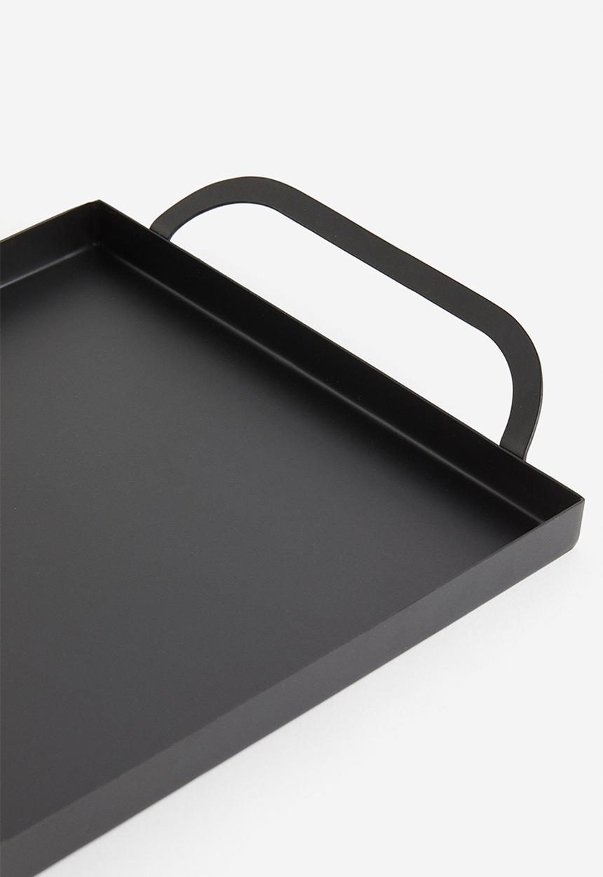 H&M - Metal tray - black