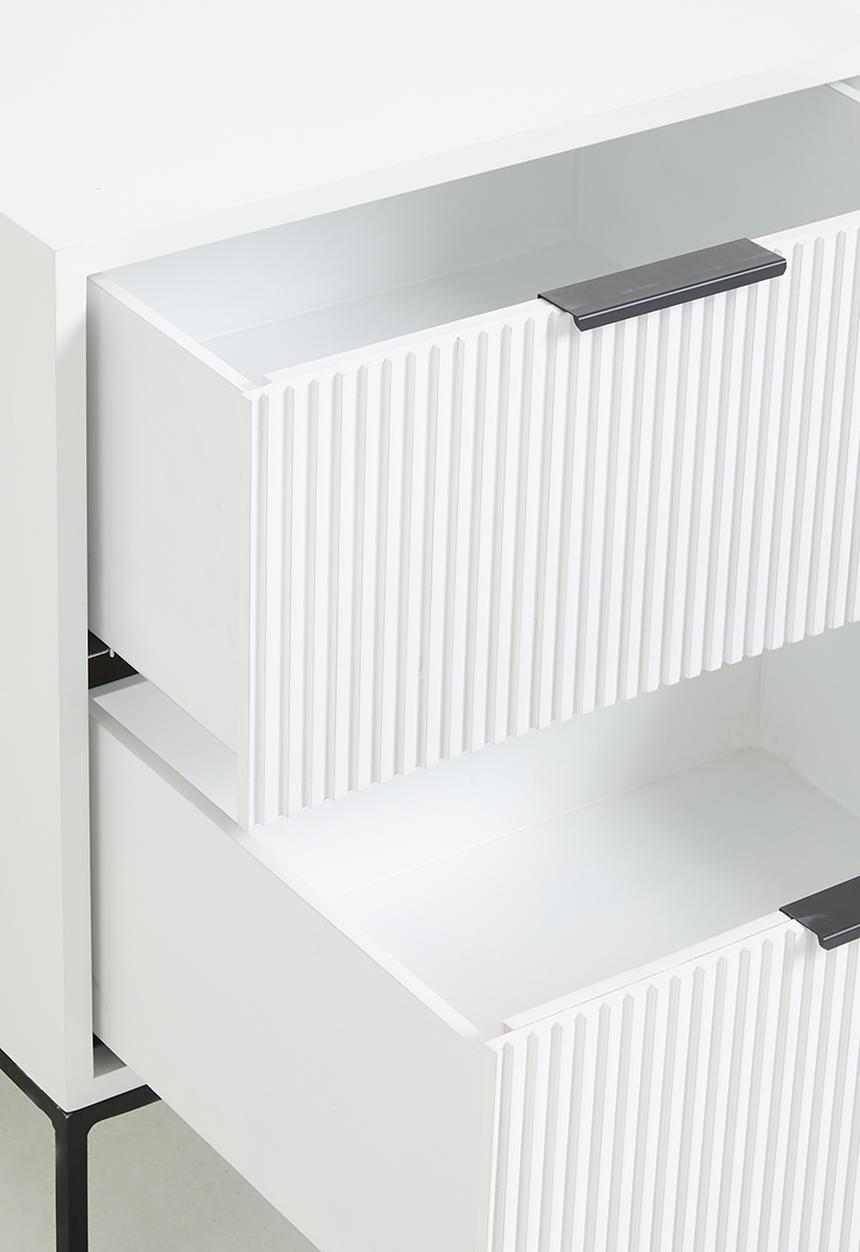 Native Decor - Shelly Bedside Table - Off White